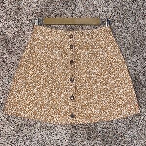 Kendall & Kylie Floral Skirt